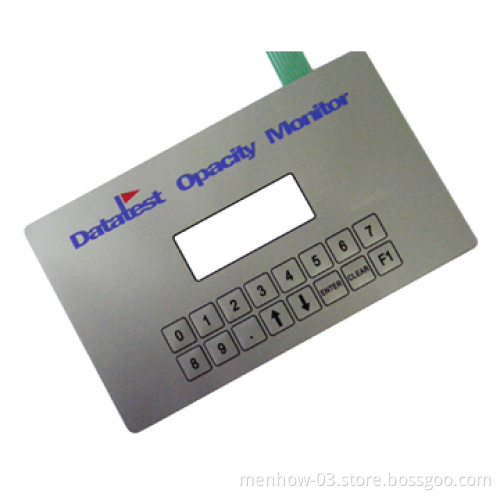 Membrane Switch, Membrane Overlay, Silicone Rubber Products MHMS-009